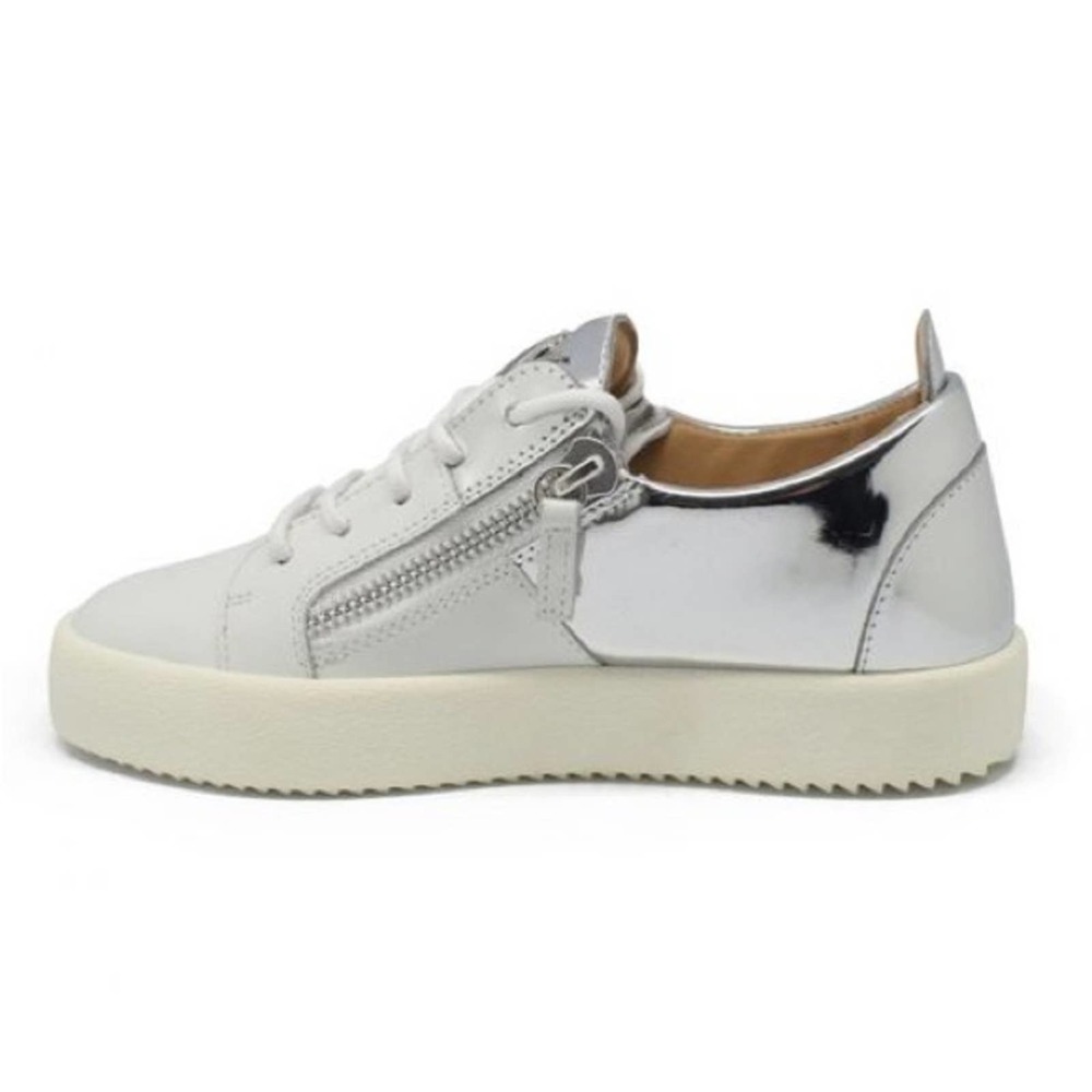 Giueseppe Zanotti Double Zip Sneaker Size 43 IT/ 10 US - Picture 6 of 15